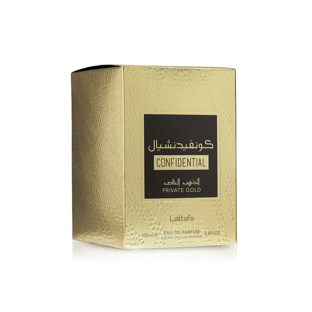 Confidential Private Gold 100ml Lattafa Collection