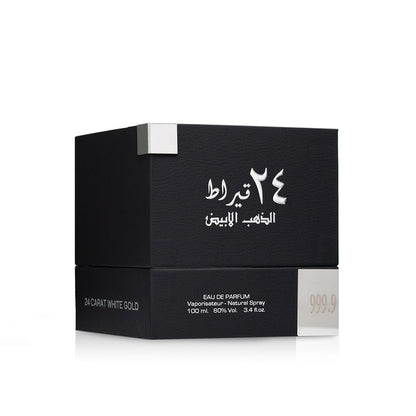 24 Carat White Gold 100ml by Lattafa Collection