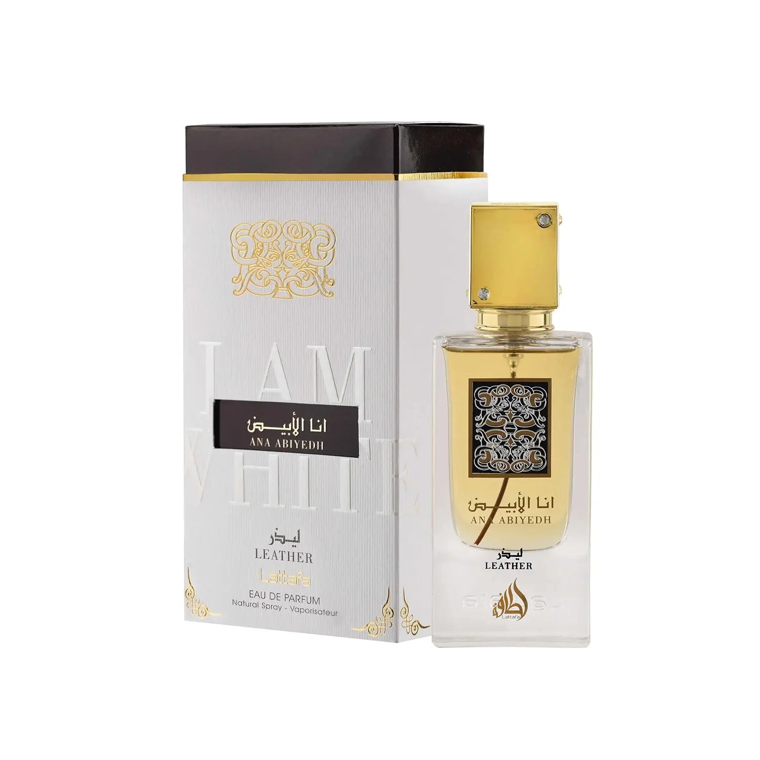 Ana Abiyedh Leather 60ml Lattafa Collection