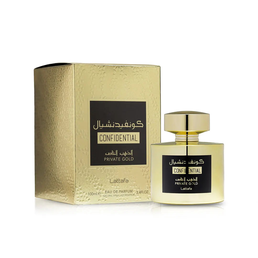 Confidential Private Gold 100ml Lattafa Collection